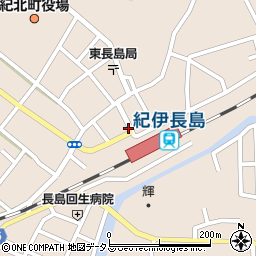 長島駅前周辺の地図
