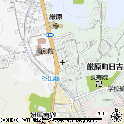 長崎県対馬市厳原町日吉242周辺の地図