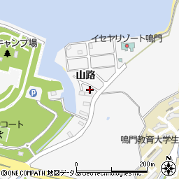 徳島県鳴門市鳴門町高島山路330周辺の地図
