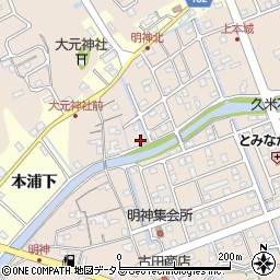 徳島県鳴門市瀬戸町明神上本城222周辺の地図