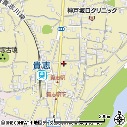 和歌山県紀の川市貴志川町神戸734周辺の地図