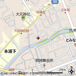 徳島県鳴門市瀬戸町明神上本城220周辺の地図