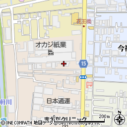 阪井板金工作所周辺の地図