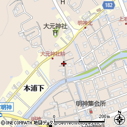徳島県鳴門市瀬戸町明神上本城66-1周辺の地図