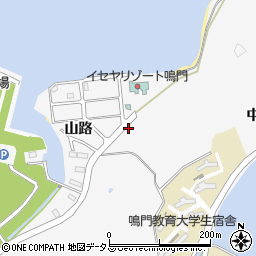 徳島県鳴門市鳴門町高島山路276周辺の地図