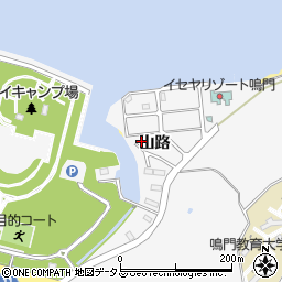 徳島県鳴門市鳴門町高島山路340周辺の地図