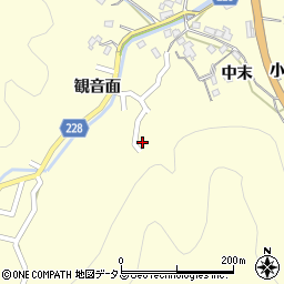 徳島県鳴門市北灘町櫛木中末45周辺の地図