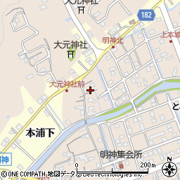 徳島県鳴門市瀬戸町明神上本城42周辺の地図