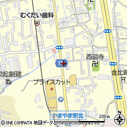 長浜ラーメン和歌山店周辺の地図