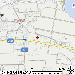 香川県三豊市三野町大見甲-1217周辺の地図