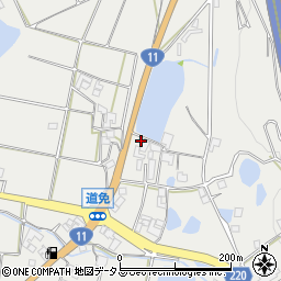 香川県三豊市三野町大見甲-844周辺の地図