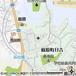 長崎県対馬市厳原町日吉周辺の地図