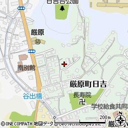 長崎県対馬市厳原町日吉周辺の地図