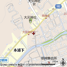 徳島県鳴門市瀬戸町明神上本城73周辺の地図