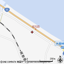 香川県東かがわ市坂元785周辺の地図