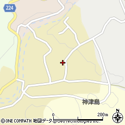 東京都神津島村313周辺の地図