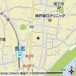 和歌山県紀の川市貴志川町神戸721周辺の地図