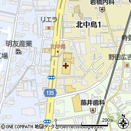 和歌山日産自動車株式会社　お客様相談窓口周辺の地図