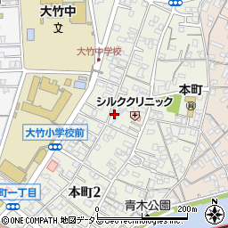 朋栄ハイツ１号館周辺の地図