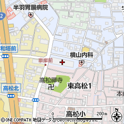 ＮＴＴ西日本宇須別館周辺の地図
