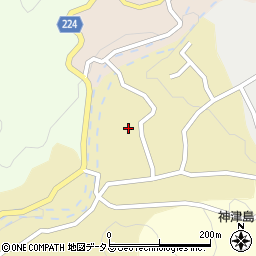 東京都神津島村256周辺の地図