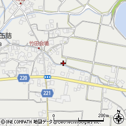 香川県三豊市三野町大見甲-3920周辺の地図