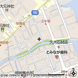 徳島県鳴門市瀬戸町明神上本城184周辺の地図