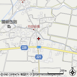 香川県三豊市三野町大見甲-1402周辺の地図