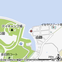 徳島県鳴門市鳴門町高島山路365周辺の地図