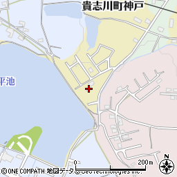 和歌山県紀の川市貴志川町神戸1070周辺の地図