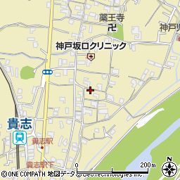 和歌山県紀の川市貴志川町神戸536周辺の地図