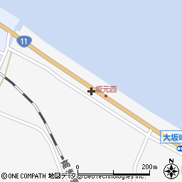 香川県東かがわ市坂元790周辺の地図