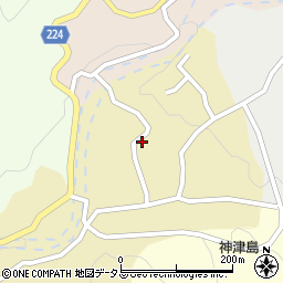 東京都神津島村260周辺の地図