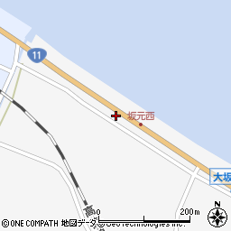 香川県東かがわ市坂元793周辺の地図