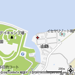 徳島県鳴門市鳴門町高島山路375周辺の地図