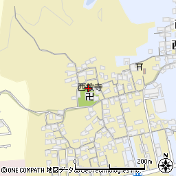 和歌山県和歌山市西周辺の地図
