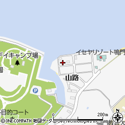 徳島県鳴門市鳴門町高島山路374周辺の地図