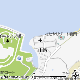 徳島県鳴門市鳴門町高島山路372周辺の地図