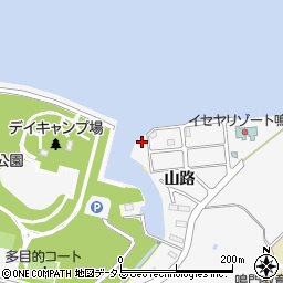 徳島県鳴門市鳴門町高島山路367周辺の地図