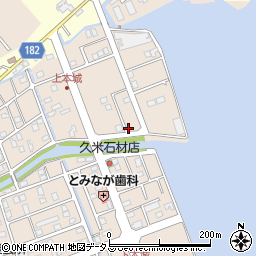 徳島県鳴門市瀬戸町明神上本城116周辺の地図