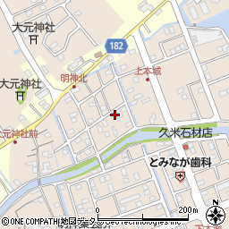 徳島県鳴門市瀬戸町明神上本城166周辺の地図
