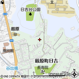 長崎県対馬市厳原町日吉263-1周辺の地図