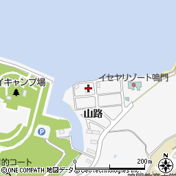 徳島県鳴門市鳴門町高島山路370周辺の地図
