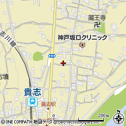 和歌山県紀の川市貴志川町神戸707周辺の地図