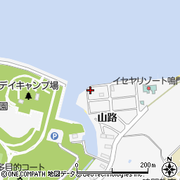 徳島県鳴門市鳴門町高島山路368周辺の地図