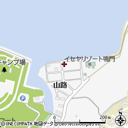 徳島県鳴門市鳴門町高島山路420周辺の地図