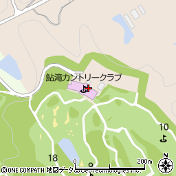 鮎滝カントリークラブ予約専用周辺の地図