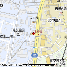 ＨｏｎｄａＣａｒｓ南近畿和歌山小雑賀店周辺の地図