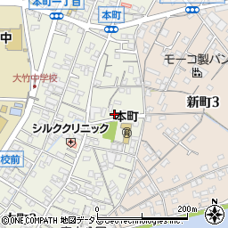 本町児童公園周辺の地図