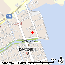 徳島県鳴門市瀬戸町明神上本城118周辺の地図